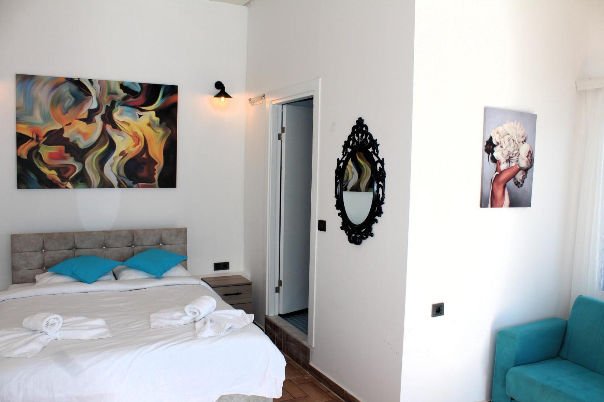 Mavi Pansiyon & Restaurant Didim Rom bilde