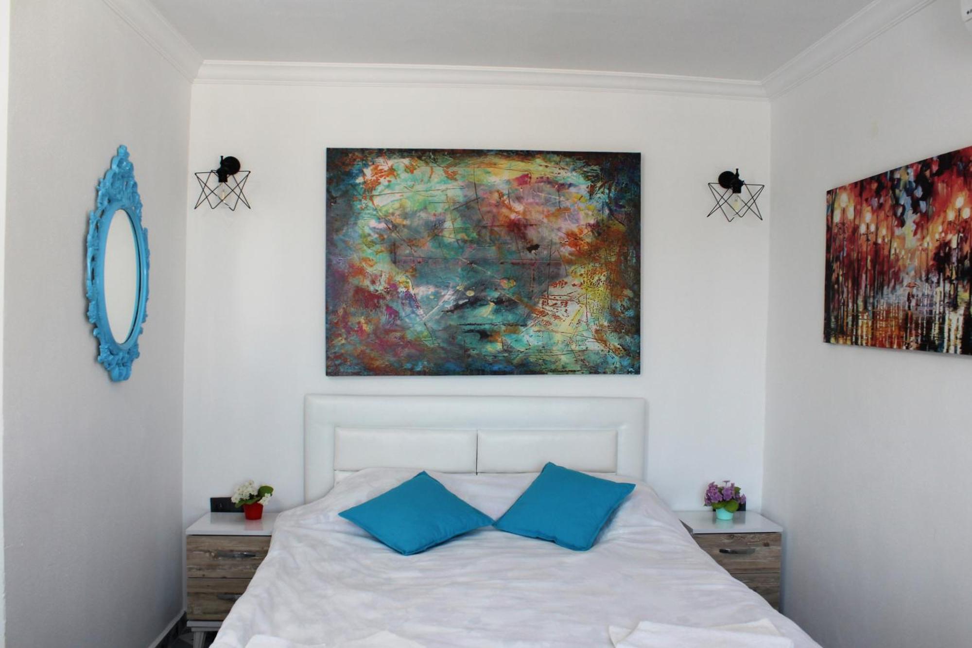 Mavi Pansiyon & Restaurant Didim Rom bilde
