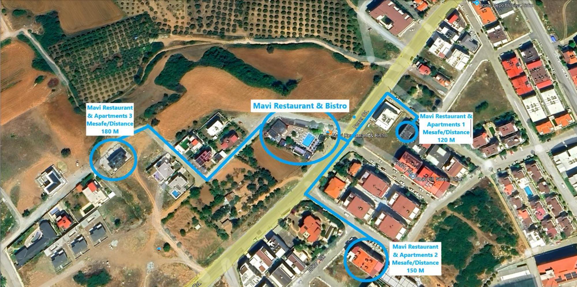 Mavi Pansiyon & Restaurant Didim Eksteriør bilde